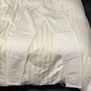 White Skinny Jeans from Wet Seal